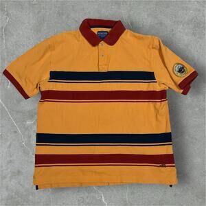 Pendleton Yellowstone Park Blanket Nature USA Outdoors Polo Shirt Mens Sz Large